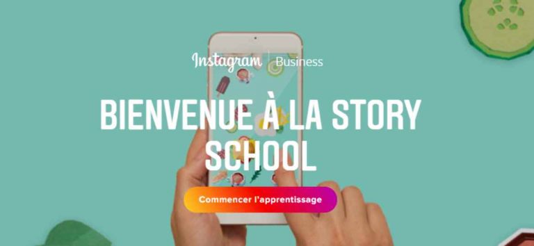Instagram story school