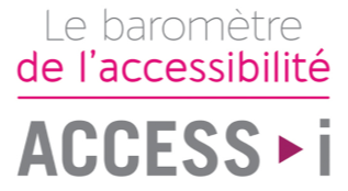 logo access-i, le baromètre de l'accessibilité qui a audité les circuits vélo