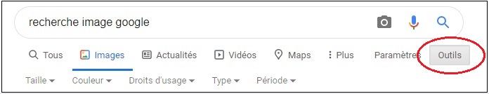 Astuces pour la recherche image sur Google
