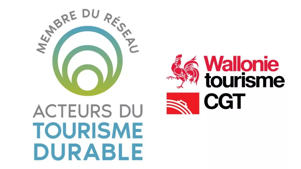 ogo des Acteurs du Tourisme Durable (ATD) et du Commissariat Général au Tourisme (CGT) de Wallonie.